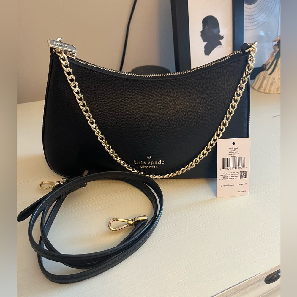 kate spade Madison Medium Saffiano Leather Convertible Crossbody